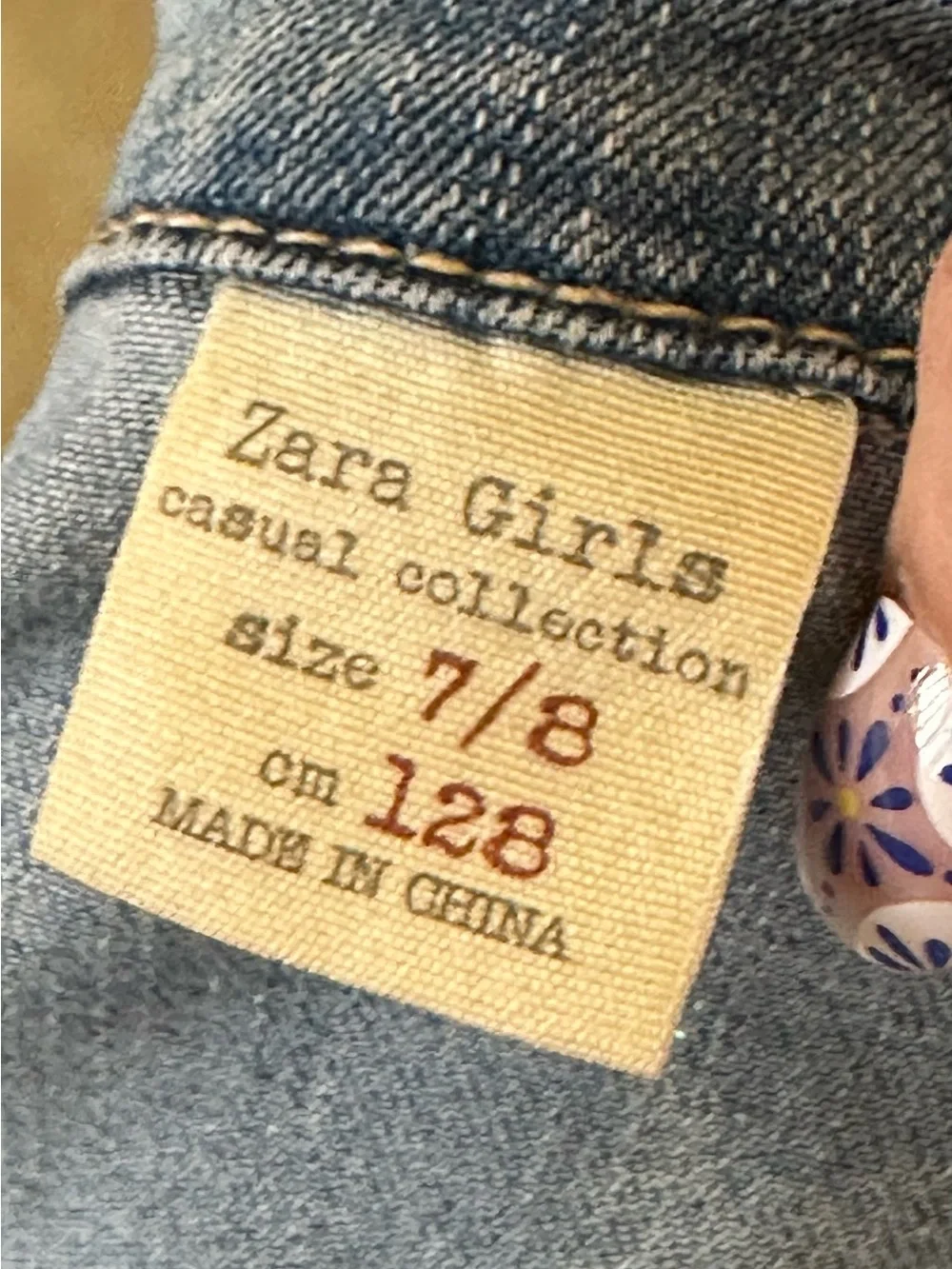 Zara Light Blue Denim Jean Jacket